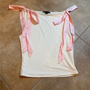Satin Bow Tank